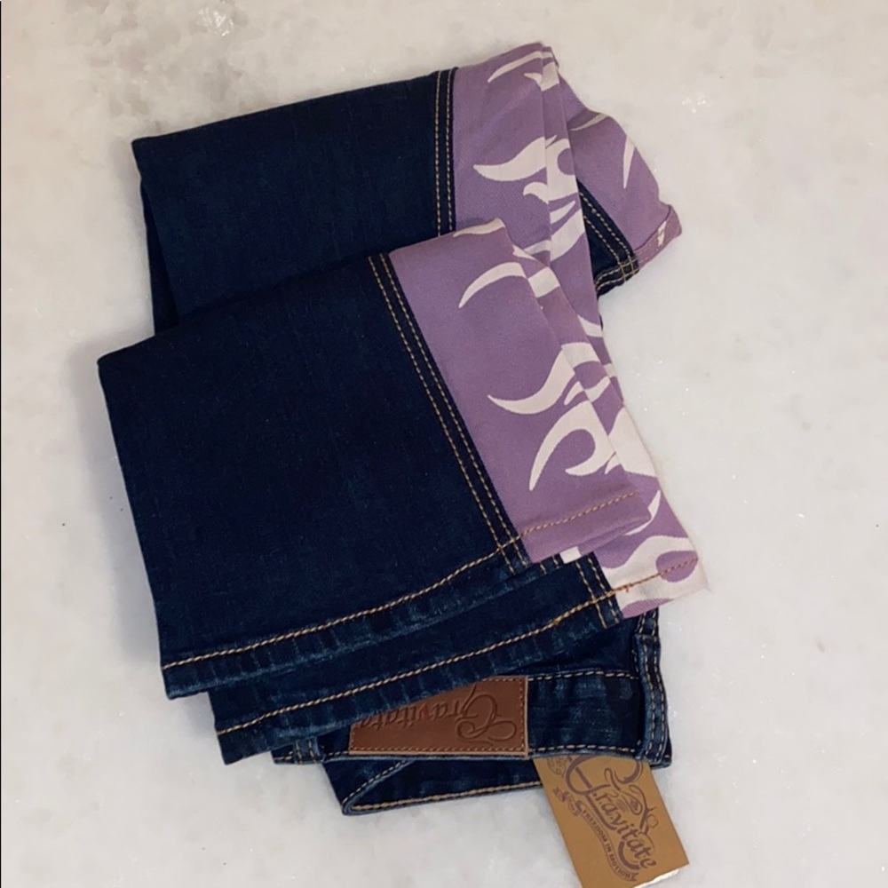 ❣️GRAVITATE Motorcycle BOOTCUT flames - Picture 9 of 9